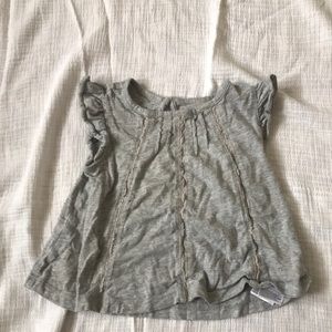 Baby gap Heather grey top, 18-24M